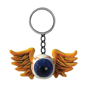 cafe 4 racer - Lethal Threat, key chain Flying Eyeball - LETHAL THREAT Key Chain 