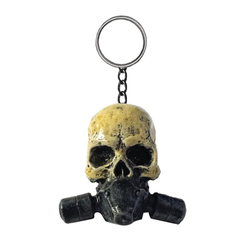 cafe 4 racer - Lethal Threat, key chain Gas Mask - LETHAL THREAT Key Chain 