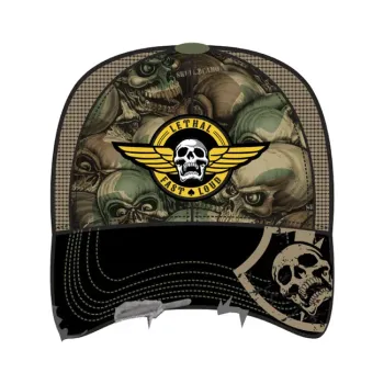 cafe 4 racer - Von Dutch Jack baseball cap orange logo - Von Dutch Caps 