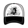 cafe 4 racer - LT, MENS TRUCKER HAT CHEATING DEATH - LETHAL THREAT Caps 