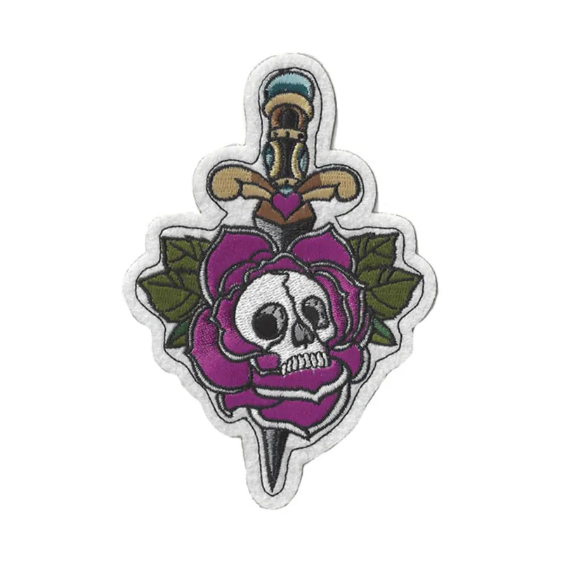 cafe 4 racer - LT, ROSE DAGGER MINI PATCH - LETHAL THREAT Nášivky 