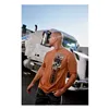 cafe 4 racer - Lethal Threat Run with the Ruthless T-shirt orange - LETHAL THREAT T-Shirts 