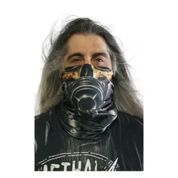 cafe 4 racer - Lethal Threat Biomechanical tube mask black - LETHAL THREAT Tunnels & masks & Tubes 