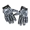 cafe 4 racer - Lethal Threat Tattoo gloves black white - LETHAL THREAT Gloves 