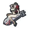 cafe 4 racer - Lethal Threat Bombs away pin up patch - LETHAL THREAT Patch 