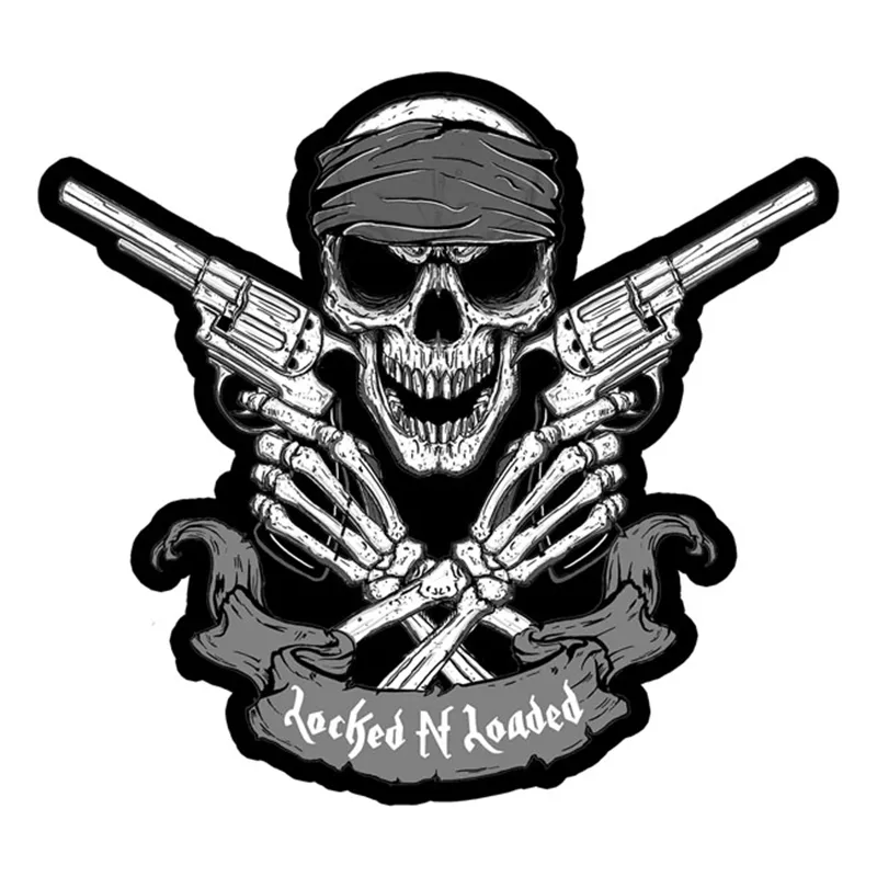 cafe 4 racer - Lethal Threat Locked n loaded nášivka - LETHAL THREAT Nášivky 