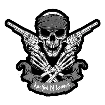 cafe 4 racer - Smrtiaca hrozba Locked n loaded patch - LETHAL THREAT Nášivky 