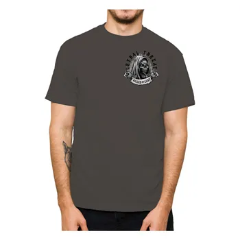 cafe 4 racer - Lethal Threat Killed by Lust T-shirt - LETHAL THREAT T-Shirts 