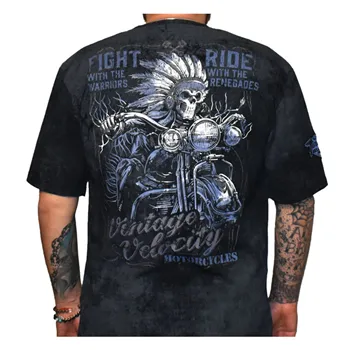 cafe 4 racer - Lethal Threat Run with the Renagades T-shirt - LETHAL THREAT T-Shirts 