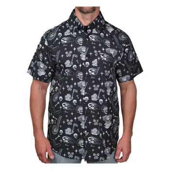 cafe 4 racer - Lethal Threat Chop it button down shirt - LETHAL THREAT Shirts 