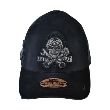 cafe 4 racer - GMG Logo trucker cap white/black - GAS MONKEYS GARAGE Caps 