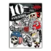 cafe 4 racer - Lethal Threat Fying eyeball biker sticker - LETHAL THREAT Stickers 