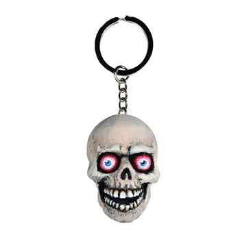 cafe 4 racer - Lethal Threat Eyeball Skull key chain - LETHAL THREAT Key Chain 