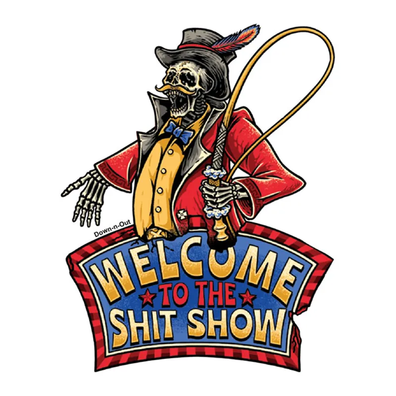 Lethal Threat Shit Show nálepka