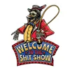 cafe 4 racer - Lethal Threat Shit Show sticker - LETHAL THREAT Stickers 