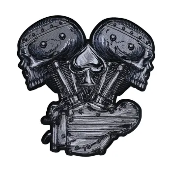 cafe 4 racer - Rose Dagger mini nášivka - LETHAL THREAT Nášivky 