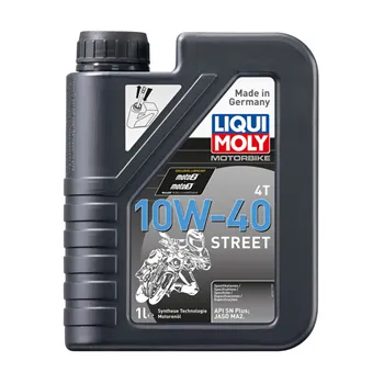 cafe 4 racer - Liqui Moly, olej 4T 10W-40 Street. 1 liter - Liqui Moly 4T  