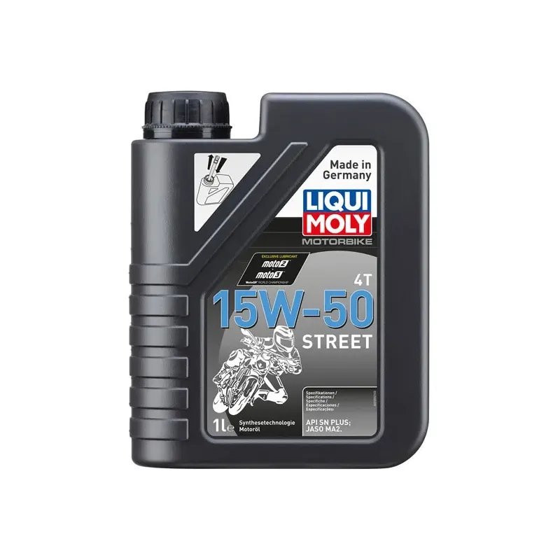 cafe 4 racer - Liqui Moly, 4T 15W-50 Silniční olej. 1 litr - Liqui Moly 4T  
