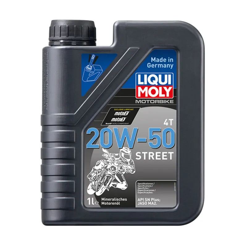 cafe 4 racer - Liqui Moly, 4T 20W-50 Street motor oil. 1 liter - Liqui Moly 4T engine 