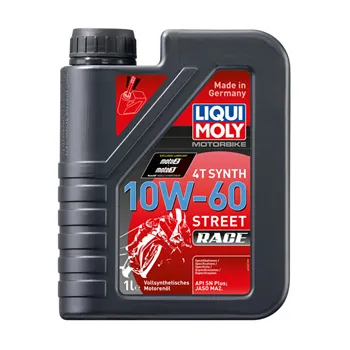 cafe 4 racer - Liqui Moly, 4T Synthetic 10W-60 Street Race motor oil 1L - Liqui Moly 4T engine 