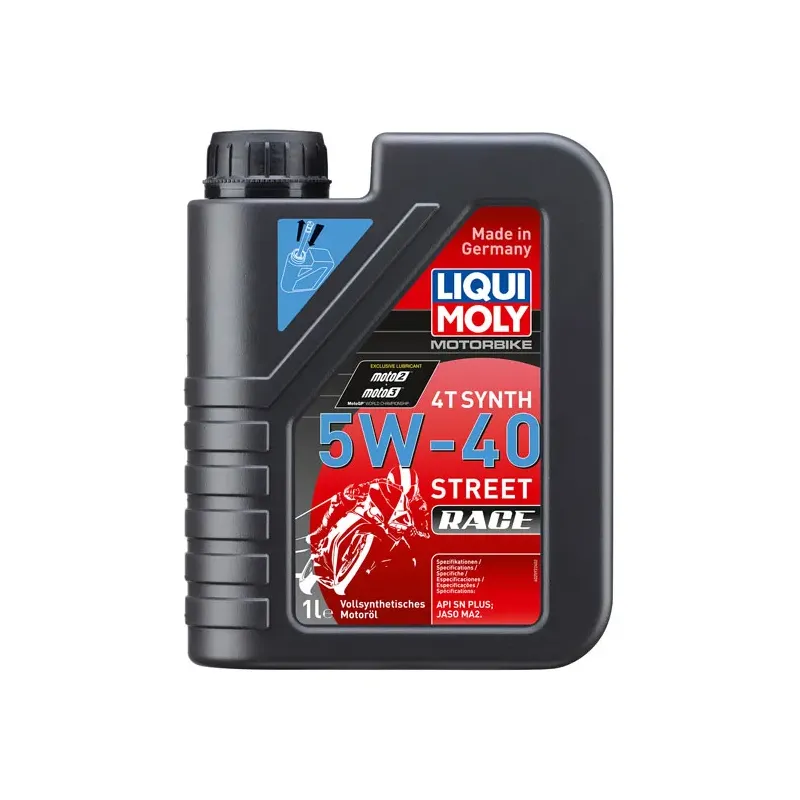 cafe 4 racer - Liqui Moly, 4T Synthetic 5W-40 Street Race motor oil. 1L - Liqui Moly 4T engine 
