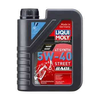 cafe 4 racer - Liqui Moly, 4T Synthetic 5W-40 Street Race motor oil. 1L - Liqui Moly 4T engine 