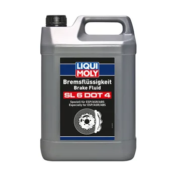 cafe 4 racer - Liqui Moly, SL6 DOT 4 brzdová kapalina. 5 litrů - Liqui Moly Brzdová  & Spojková kapalina 