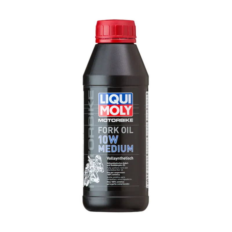 cafe 4 racer - Liqui Moly, vidlicový olej 10W střední. 500cc - Liqui Moly Olej pro tlumiče 