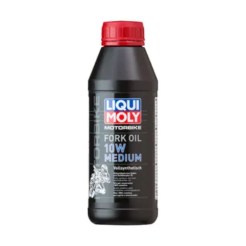 cafe 4 racer - Liqui Moly, vidlicový olej 10W střední. 500cc - Liqui Moly Olej pro tlumiče 