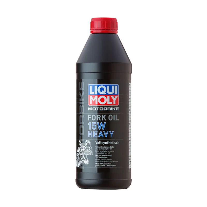cafe 4 racer - Liqui Moly, vidlicový olej 15W heavy. 1 litr - Liqui Moly Olej pro tlumiče 
