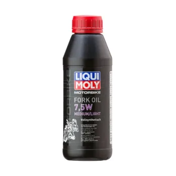 cafe 4 racer - Liqui Moly, vidlicový olej 10W medium. 5 litrov - Liqui Moly Olej do tlmičov 