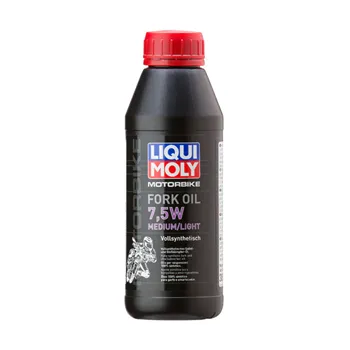 cafe 4 racer - Liqui Moly, vidlicový olej 7,5W medium/light. 500 cm3 - Liqui Moly Olej do tlmičov 