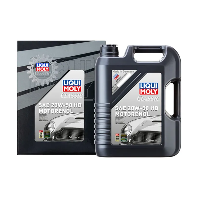 cafe 4 racer - Liqui Moly, HD classic SAE 20W-50 motorový olej. 5 litrů - Liqui Moly 4T  