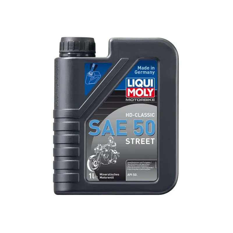 cafe 4 racer - Liqui Moly, HD classic SAE 50 Street motor oil. 1 liter - Liqui Moly 4T engine 