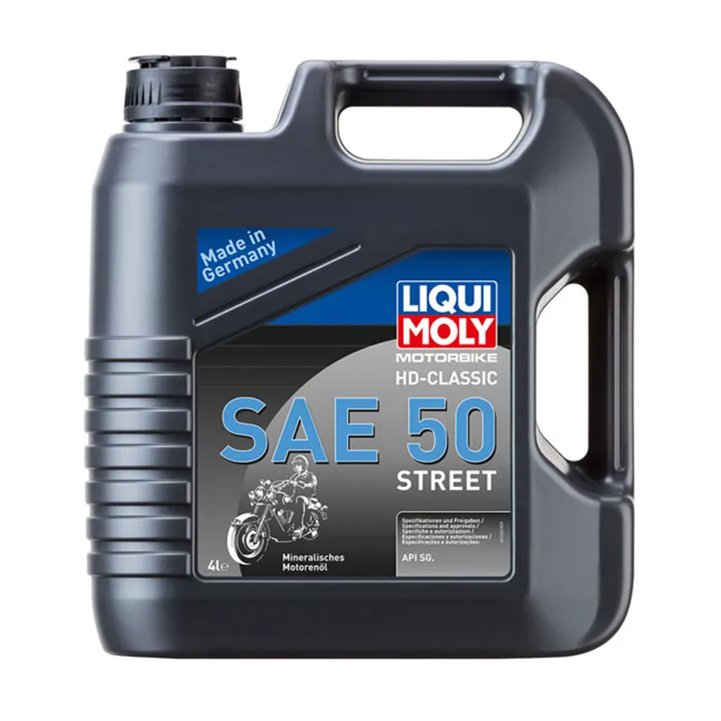 cafe 4 racer - Liqui Moly, HD classic SAE 50 Street motor oil. 5 liter - Liqui Moly 4T engine 
