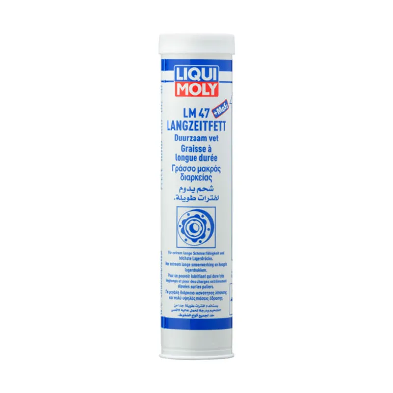 cafe 4 racer - Liqui Moly, LM 47 Long-life grease + MOS2. 400 gr. cartridge - Liqui Moly Grease & Chain 