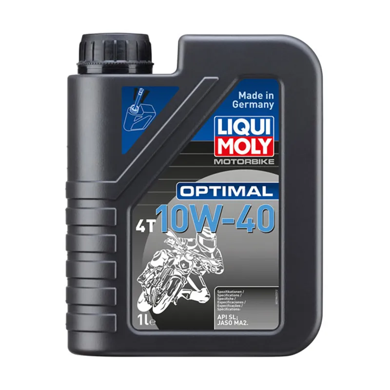 cafe 4 racer - Liqui Moly, motocyklový 4T 10W-40 optimal, 1 liter - Liqui Moly 4T  
