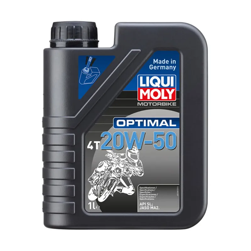 cafe 4 racer - Liqui Moly, optimálne pre motocykle 4T 20W-50. 1 liter - Liqui Moly 4T  