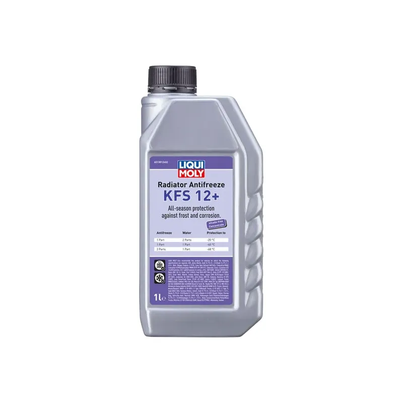 cafe 4 racer - Liqui Moly, nemrznúca zmes chladiča KFS 12 . 1 liter - Liqui Moly Chladiaca zmes 