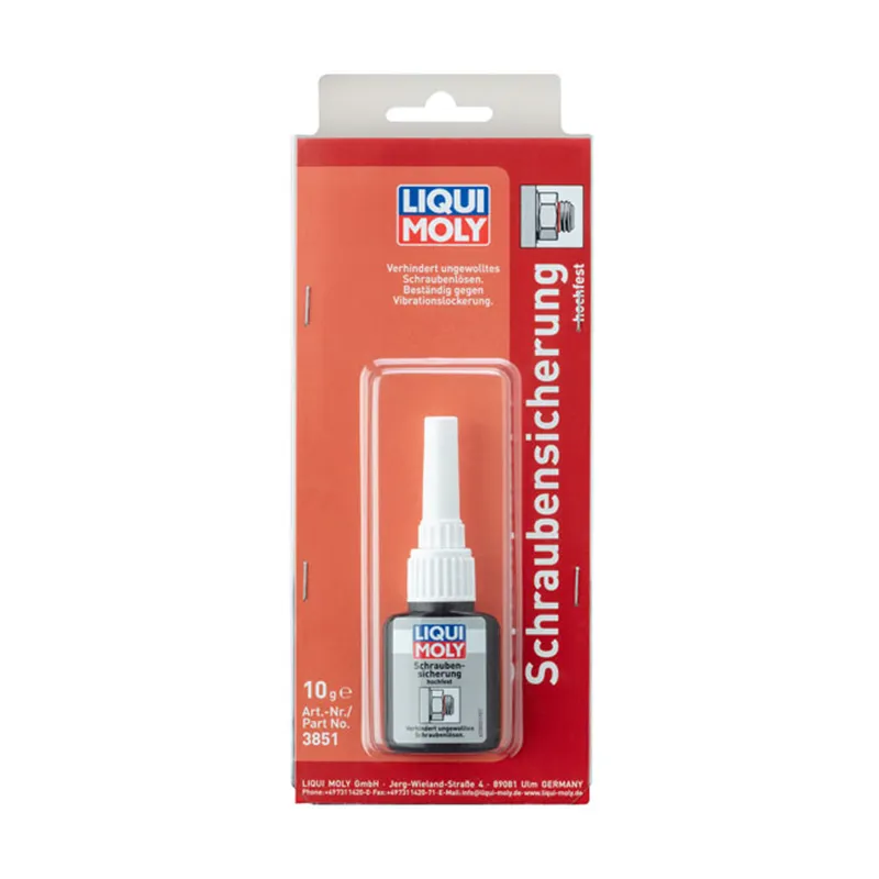 cafe 4 racer - Liqui Moly, thread locker. High strength. 10 gram blister - Liqui Moly Glue 