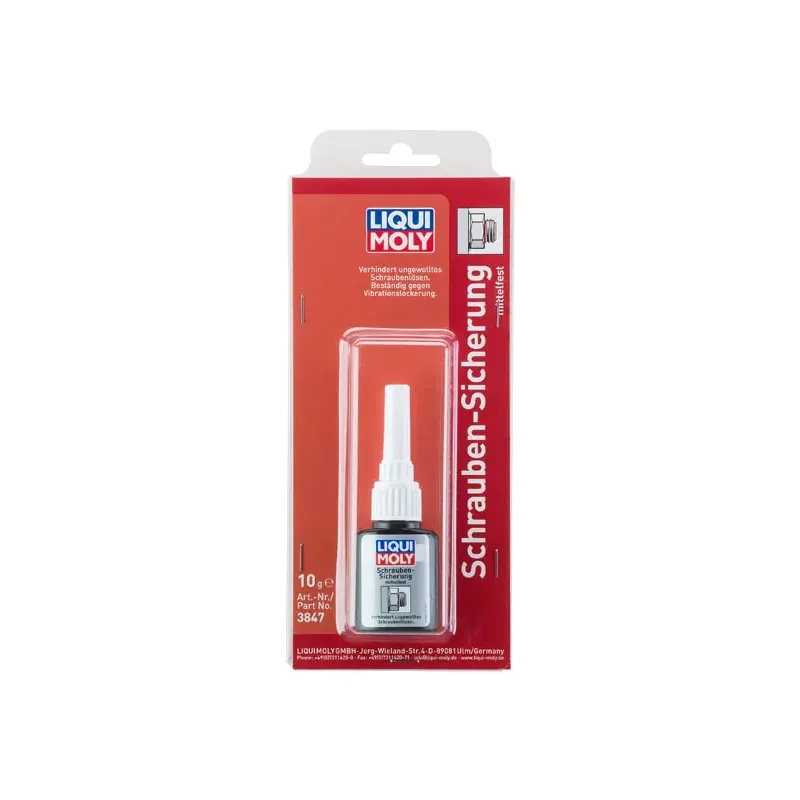 cafe 4 racer - Liqui Moly, thread locker. Medium strength. 10 gram blister - Liqui Moly Glue 