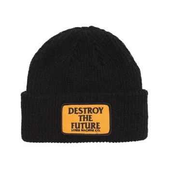 cafe 4 racer - Loser Machine Token beanie black - Loser Machine Company Beanies 