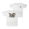 cafe 4 racer - Loser Machine Glory bound t-shirt white - Loser Machine Company T-Shirts 
