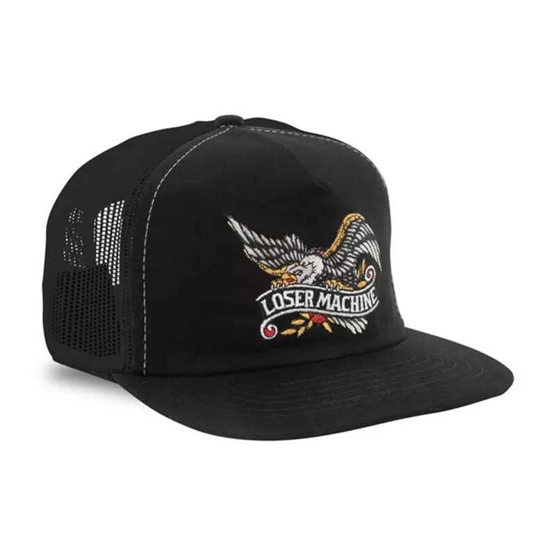 cafe 4 racer - Loser Machine Glory trucker cap black/black - Loser Machine Company Caps 