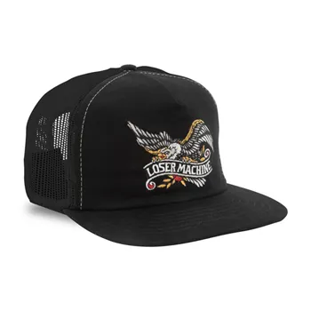 cafe 4 racer - Loser Machine Glory trucker cap black/black - Loser Machine Company Caps 