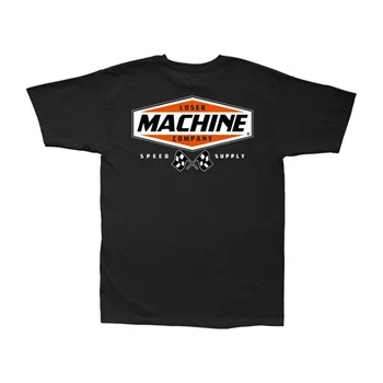 cafe 4 racer - Loser Machine x Mooneyes Race track t-shirt black - Loser Machine Company T-Shirts 