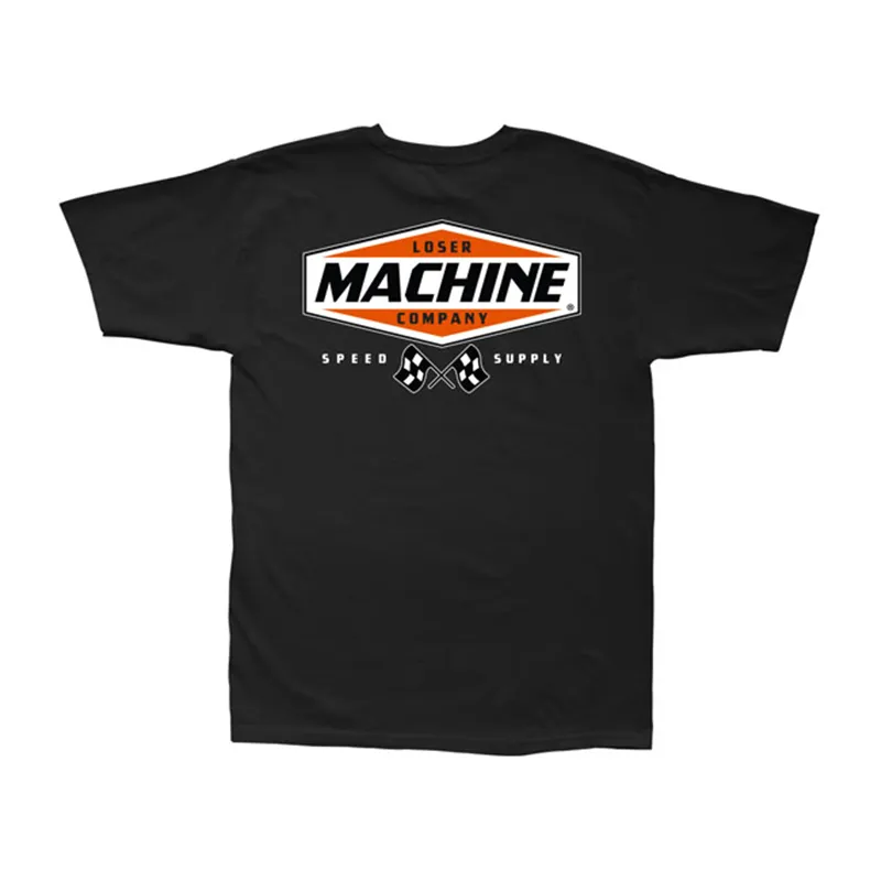 cafe 4 racer - Loser Machine Overdrive T-shirt black - Loser Machine T-Shirts 
