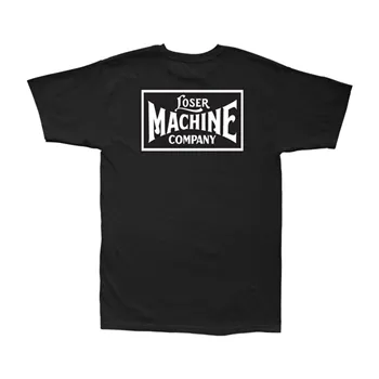 cafe 4 racer - Loser Machine New-OG tričko čierne - Loser Machine Company Tričká 