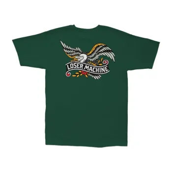cafe 4 racer - Loser Machine David mann kick start shirt black - Loser Machine Company T-Shirts 