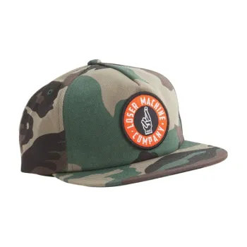 cafe 4 racer - Loser Machine Good Luck snapback cap camo - Loser Machine Company Caps 